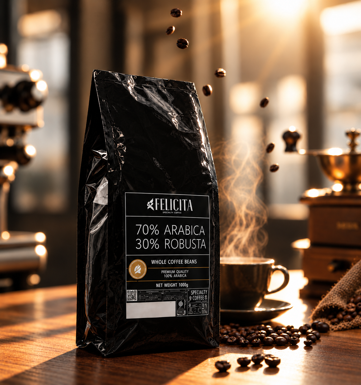 قهوه 70% عربیکا فلیچیتا اکونومی