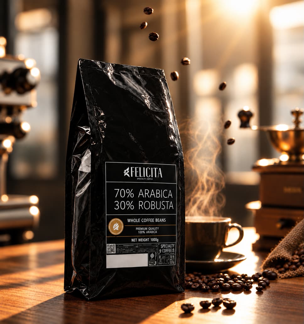 قهوه 70% عربیکا فلیچیتا اکونومی 5c